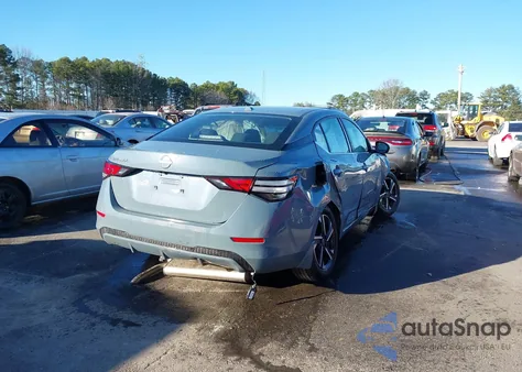 2025 Nissan Sentra Sv from USA, damaged, VIN 3N1AB8CV3SY378538